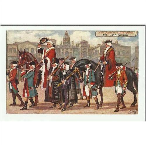 TUCK OILETTE Postcard 9456 "Lord Mayor's Show" - John Wilkes