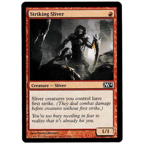 Magic the Gathering - Core 2014 - #157/249 - Striking Sliver