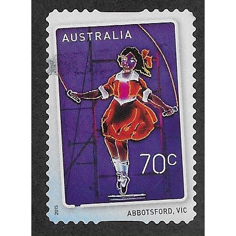 AUS 2015 70c (S/A) 'SIGN OF THE TIMES' FINE USED (EBID64-191)