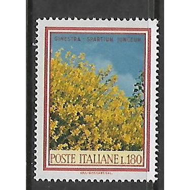 ITALY 1966 TREES AND FLOWERS 180L BROOM SG1242 M MINT