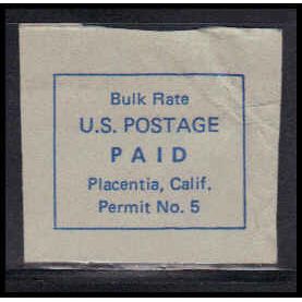 Used Revenue Permit Placentia, CA. E0106