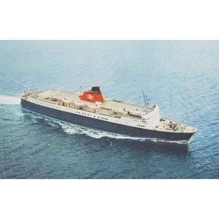 St George Ship Parkeston Quay Harwich Hook Of Holland Boat 1973 Postcard Frank