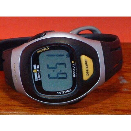Pre Owned Timex Black Monitor Digital Sports Watch