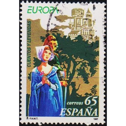Spain.. 1997 65p S.G.3426 Used
