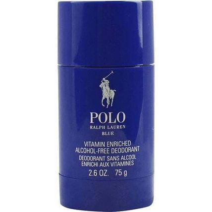 POLO BLUE by Ralph Lauren DEODORANT STICK ALCOHOL FREE 2.6 OZ For MEN