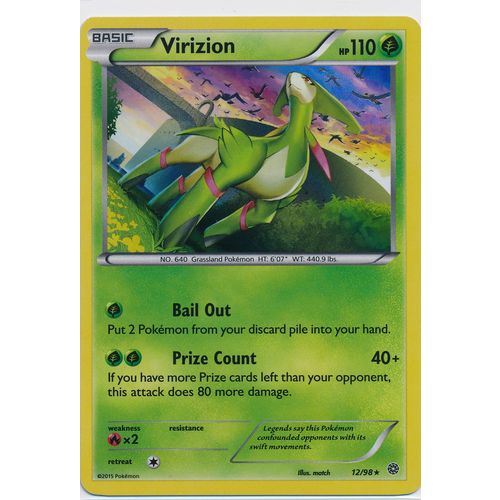 Pokemon Ancient Origins #12/98 Virizion