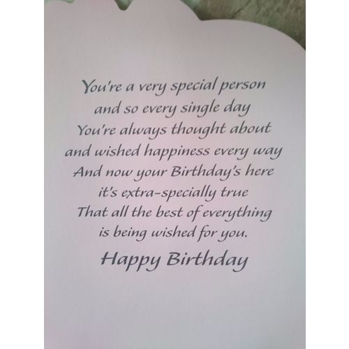 friend birthday card - For a Friend - Happy Birthday - X LARGE CARD 26cm x 24cm
