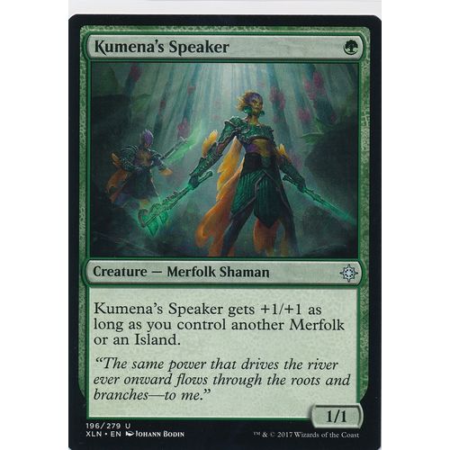 Magic the Gathering MTG Ixalan 196/279 Kumena's Speaker