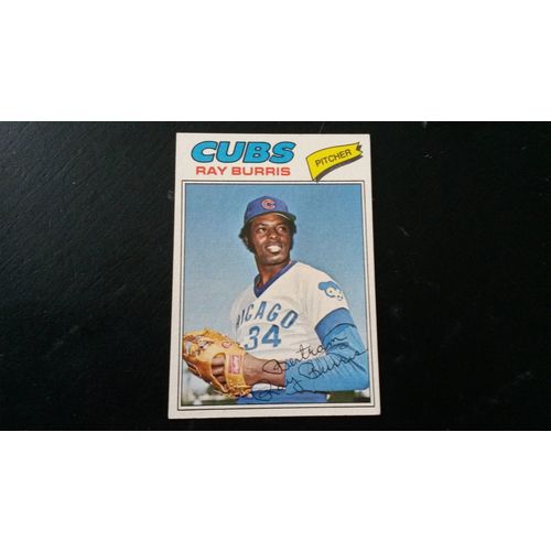 1977 Topps Card # 190 Ray Burris Excellent (5) Chicago Cubs
