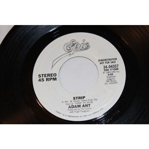 Adam Ant Promo 45-STRIP STEREO