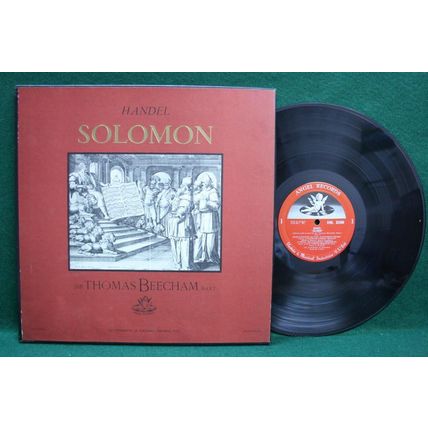 Beecham/Cameron/Young/Morison - Handel: Solomon - 2-LP - 3546 B - EX+
