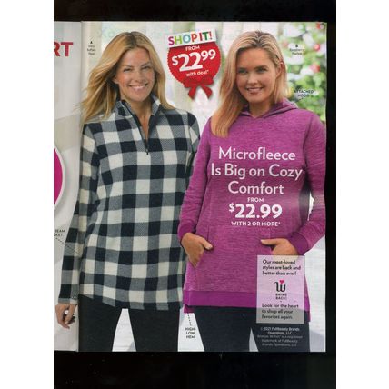 WOMAN WITHIN Plus-Size Women's Fashion & Lingerie CATALOG Holiday 2021