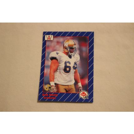 Bob Moile 1991 AW Sport All-World CFL NO. 62