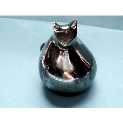 Dansk International Designs, ( Japan ) Silver Plated Stylised Cat 1960’s