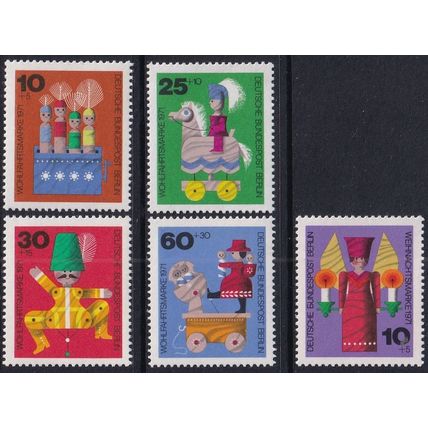Berlin - Germany 1971 SG B407-11 UMM (E-527 (11))