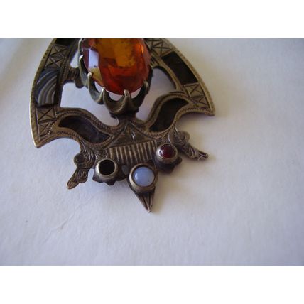 Antique Victorian Silver Luckenbooth Brooch SPARE REPAIR