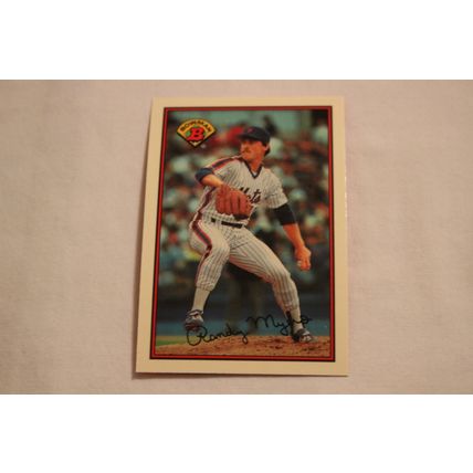 Randy Myers 1989 Bowman TIFFANY NO. 374