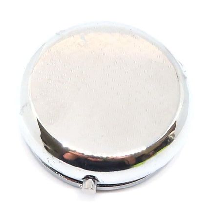 Gold Stars on a Glitter Background Pill Box - 1.5 CM Storage Gift