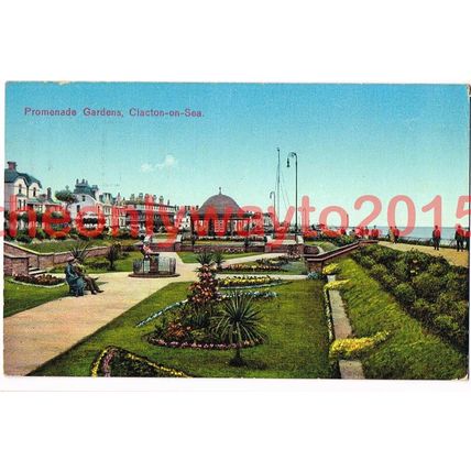 Promenade Gardens, Clacton-on-Sea, Essex,1932, Postcard