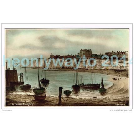 HARBOUR, BROADSTAIRS, KENT, ENGLAND, c1910/20s?, Postcard