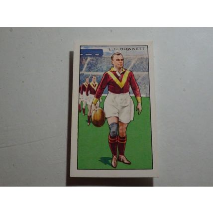 1934 Gallaher Champions Card # 22 of 48 L. C. Bowkett Very Good (3)