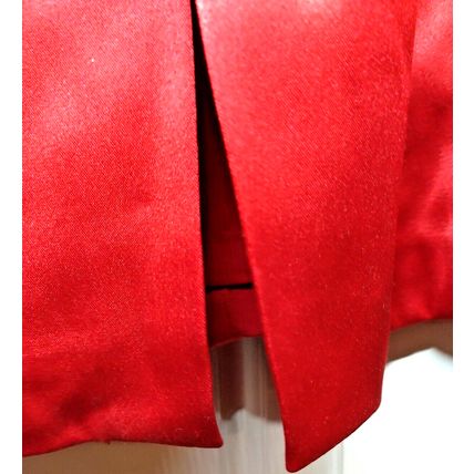 NWT Eva Mendes Red Sleeveless Jacquard Fit Cocktail Dress SZ 12 Holiday Dress