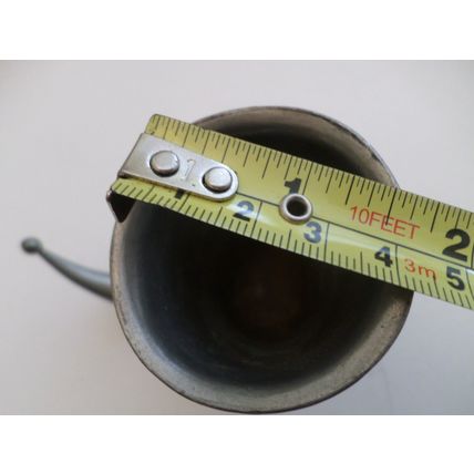 Pewter - Model Viking Horn - Vase/Condiment dish - Table Ornament