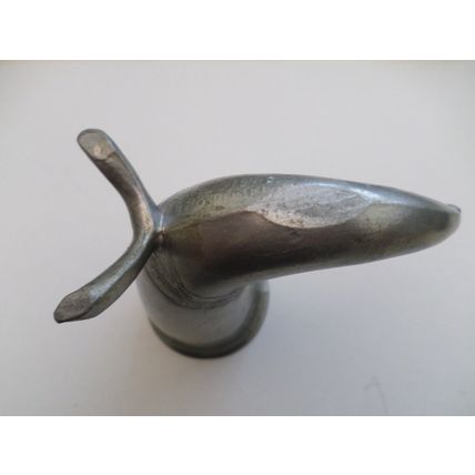 Pewter - Model Viking Horn - Vase/Condiment dish - Table Ornament