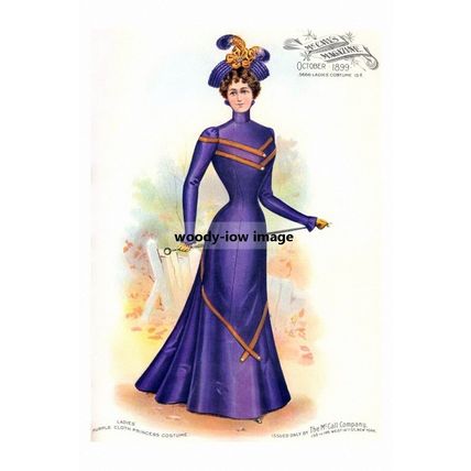 rp10629 - Ladies Fashion from 1900 - ideal to frame - print 6x4