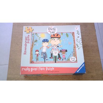 CHARLIE AND LOLA Really Giant Floor Puzzle Jigsaw (60 Large Pieces) 2008