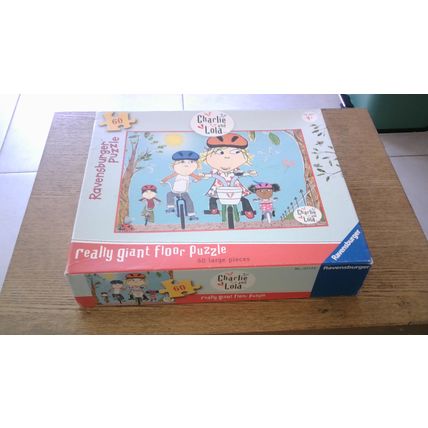 CHARLIE AND LOLA Really Giant Floor Puzzle Jigsaw (60 Large Pieces) 2008