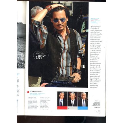 GQ Magazine February 2010 Issue JOHNNY DEPP The 25 Most Stylish Men 2010 :. EXC