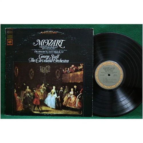 Szell/Marcellus - Mozart: Clarinet Concerto/Divertiment o No. 2 - MS 6968 - EX-