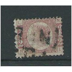 victorian stamps sg48 pl11 rose used ln