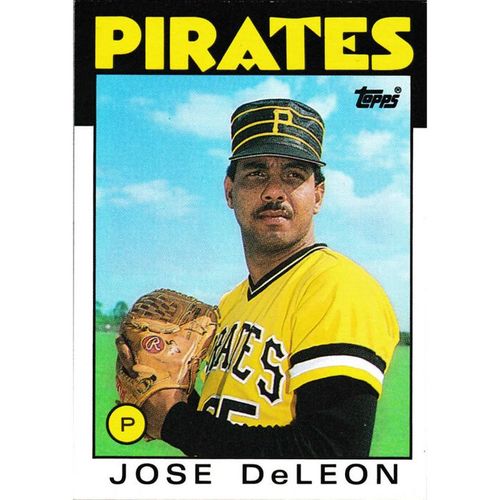 1986 Topps - #75 - Jose DeLeon