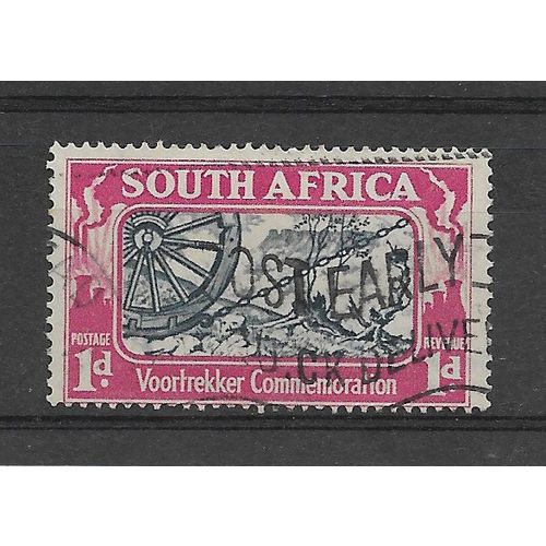 SouthAfrica.SG80 1s Wagon Wheel.English Print.Fine Used.June19