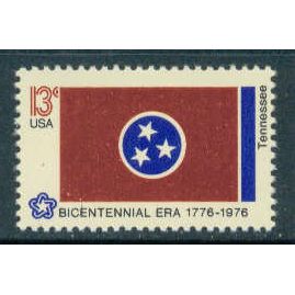 1648 13c Flag of Tennessee Fine MNH KA6408 (16)