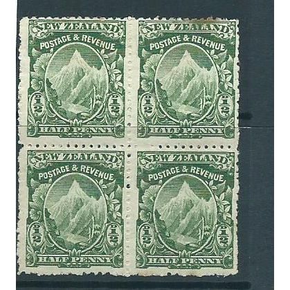 new zealand stamps sg302 sg 302 perf 14 single nz and star wmk blk 4 one staine