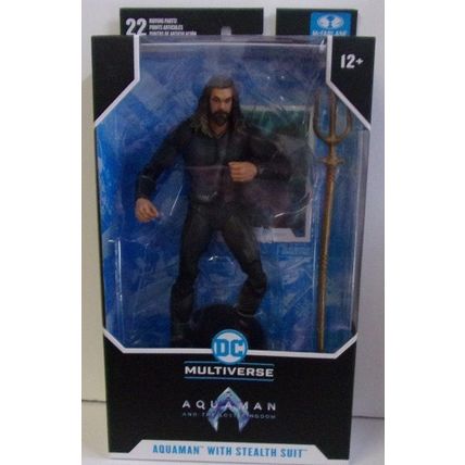 DC COMICS MULTIVERSE ' LOST KINGDOM ' AQUAMAN ' STEALTH SUIT figure (2023)