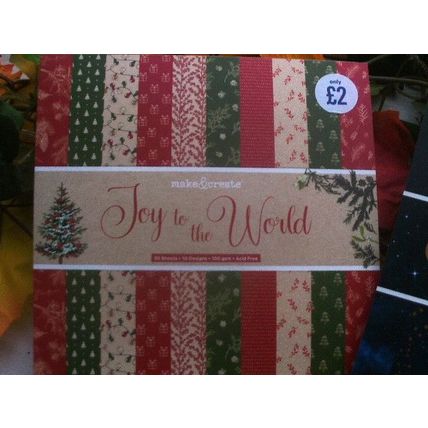 Christmas Papers - 2 full packs. 6" x 6".