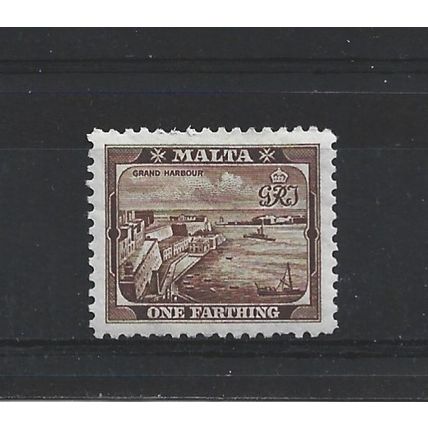 Malta.SG217 1/4d Grand Harbour,Valletta.Mounted Mint.Apr25d