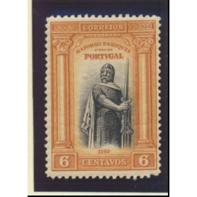 Portugal Stamp Scott #381, Mint Hinged