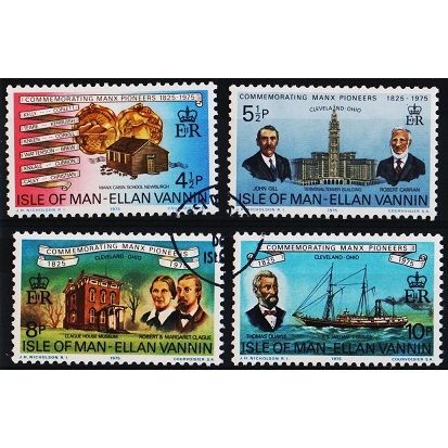Isle of Man. 1975 Set(4) S.G.59/62 Used