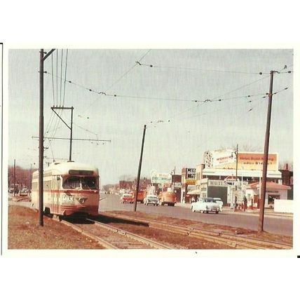 DETROIT STREET RAILWAYS Car 198 Postcard (CT D-002)