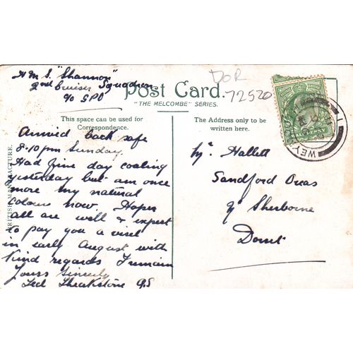 The White Horse Weymouth Dorset Postcard (Dor72520)