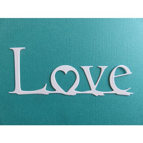 6 x Sheena Douglass Die Cuts Love