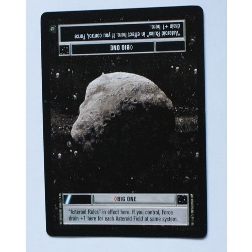 Star Wars CCG: Dagobah Limited # Big One (A) 1997 light decipher