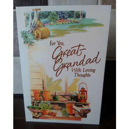 Great Grandad Birthday Card - 0011