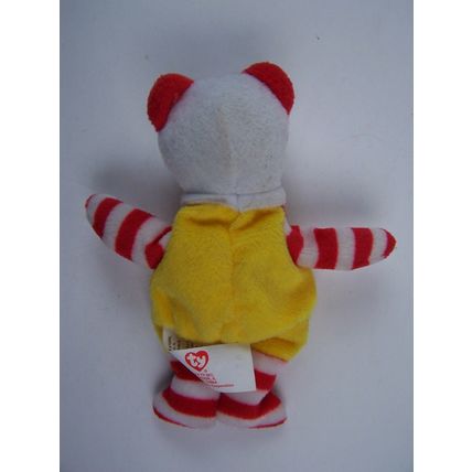 2004 McDonald’s Teenie Beanies Ronald McDonald the Bear No Hang Tag