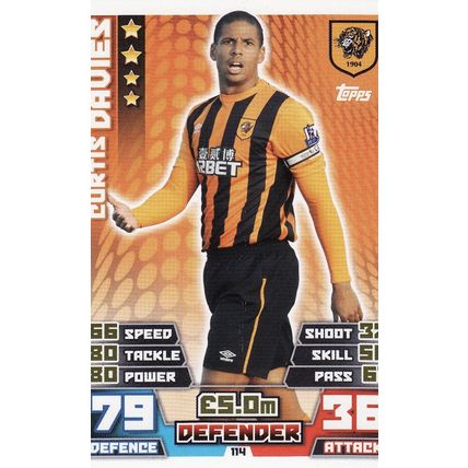 Match Attax 2014/2015 114 Curtis Davies Hull City